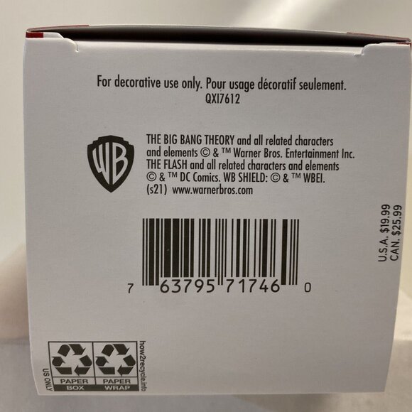 Hallmark Sheldon Cooper Flash Ornament 2021 Magic Sound Big Bang Theory Cosplay - Picture 11 of 13